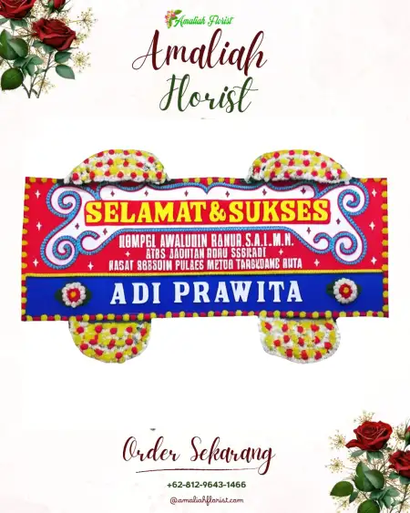 Papan Bunga Ucapan Selamat Kaliuling